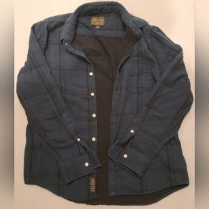 Lucky Brand button-down; flannel; medium